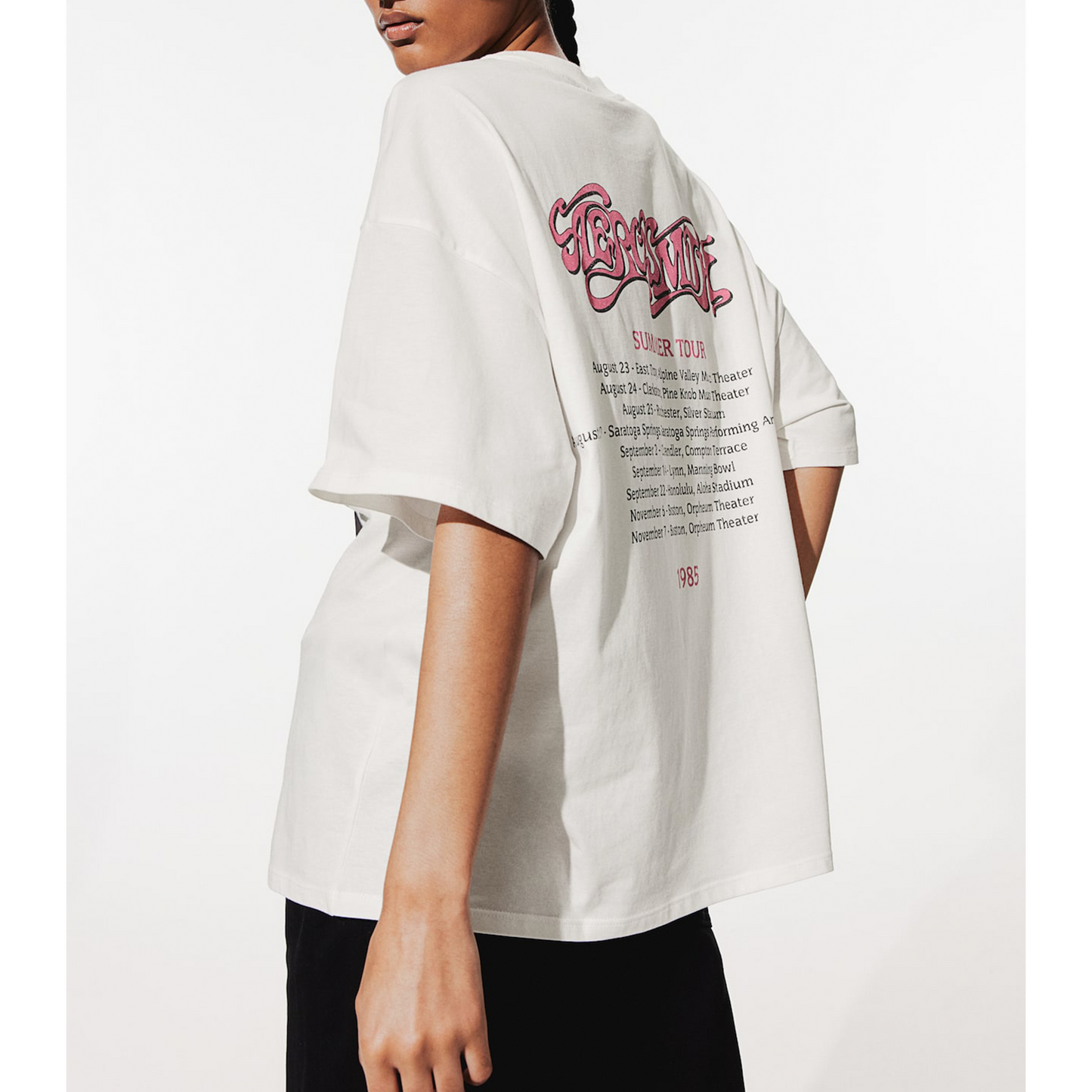 Aero Smile Oversized Printed T-shirts