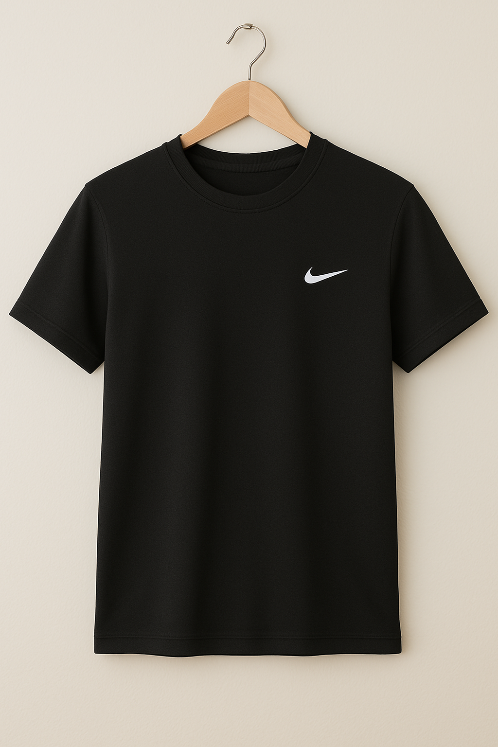 Dri Fit Black Nike Logo Crew