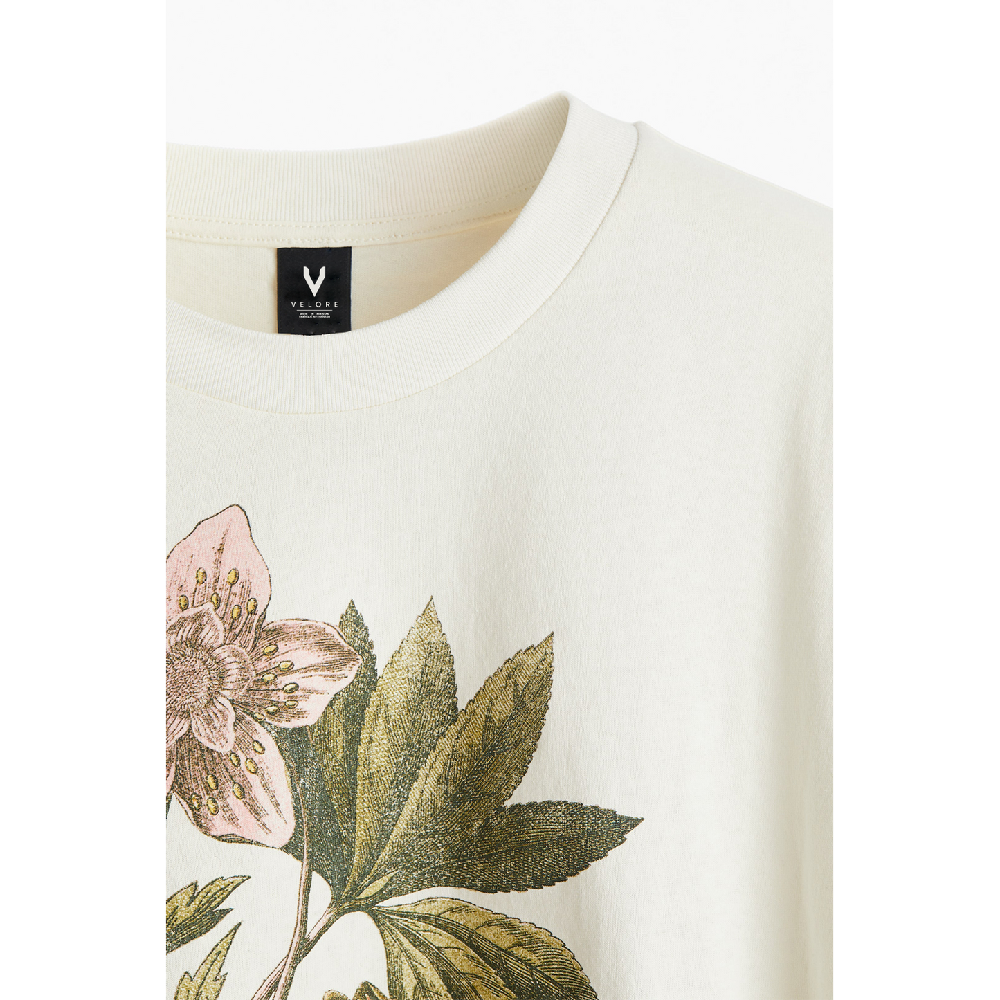 LA BOUTIQUE FLEURS Oversized T-shirt