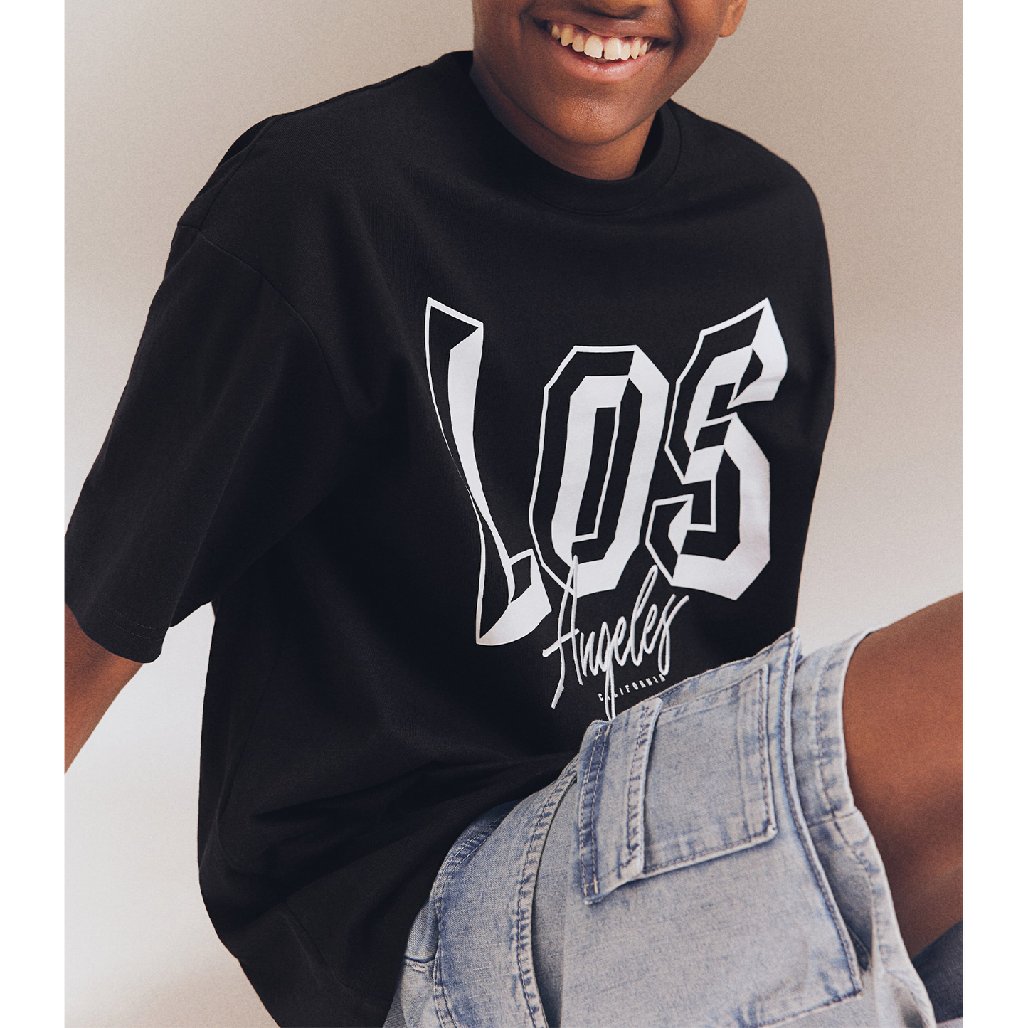 Los Angelos Cotton jersey T-shirt