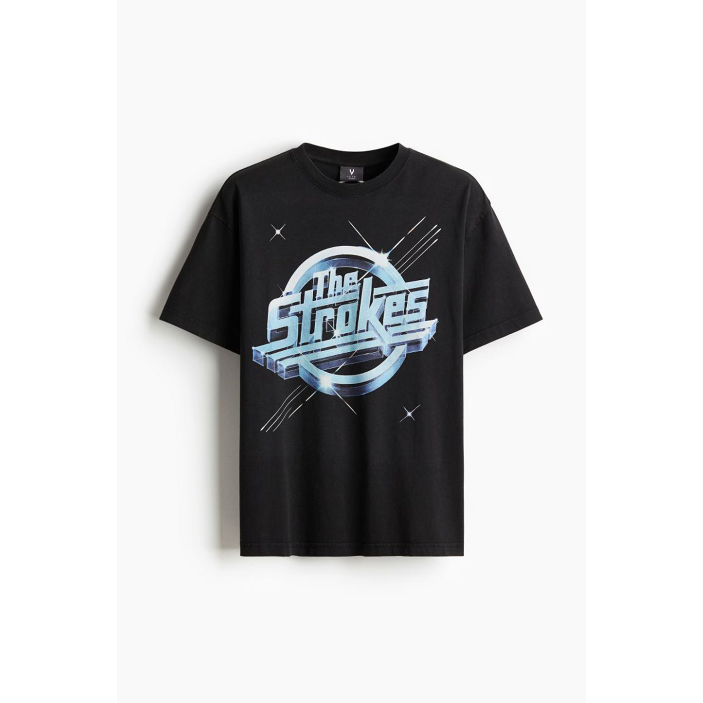 The Stroke Loose Fit Vintage-look printed T-shirt