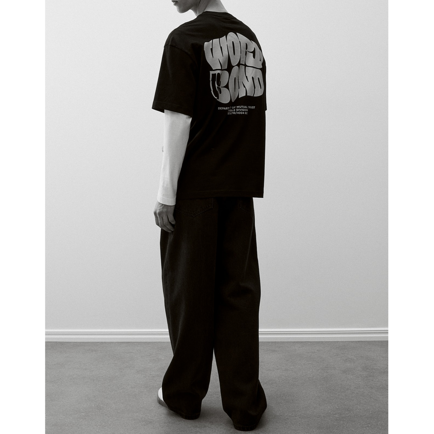 Word Is Bond Loose Fit Printed T-shirt