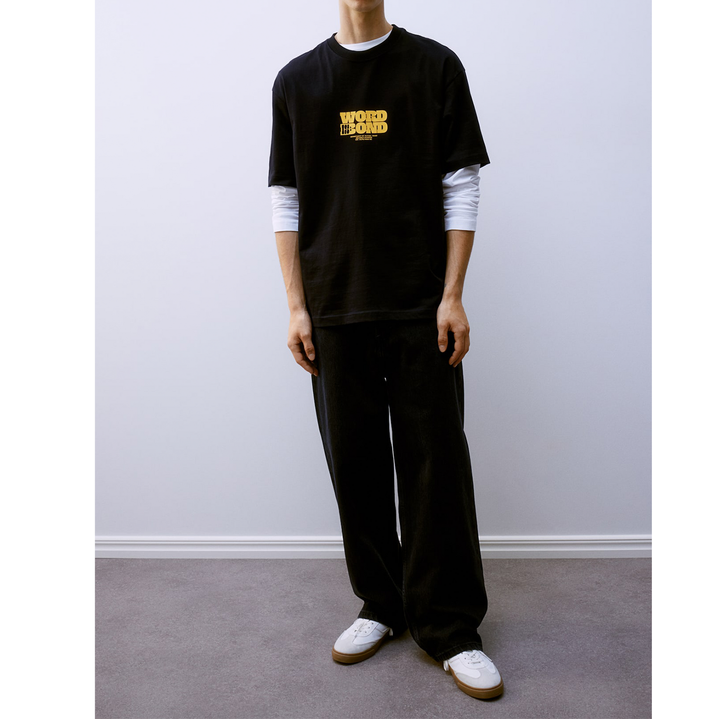 Word Is Bond Loose Fit Printed T-shirt