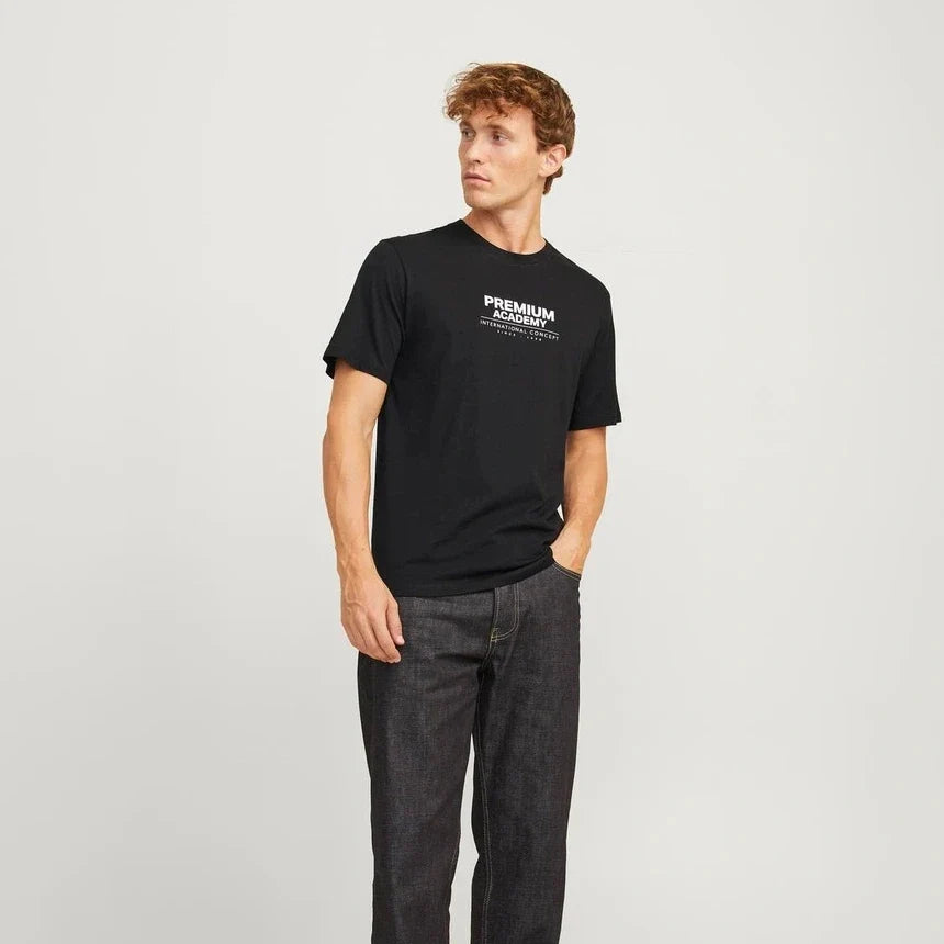 Premium Academy Black Tee