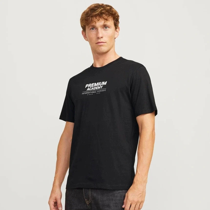 Premium Academy Black Tee