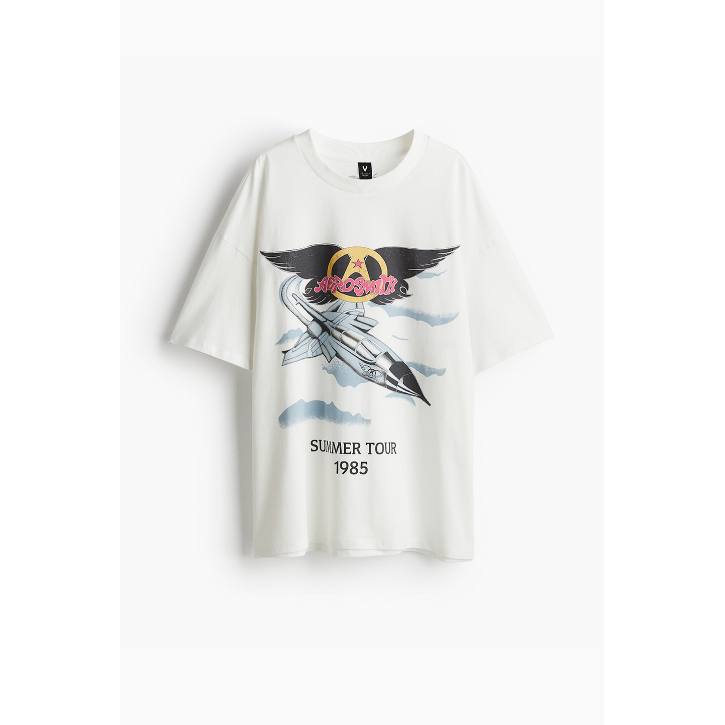 Aero Smile Oversized Printed T-shirts