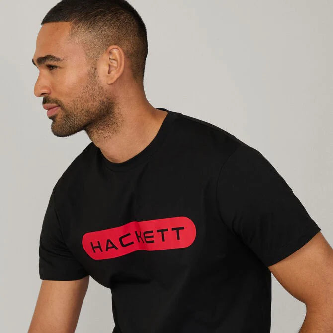 Hackett Red logo Tee