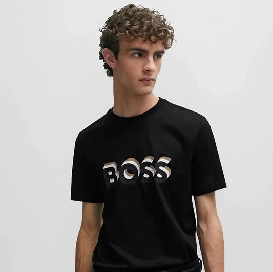 Boss black logo Tee