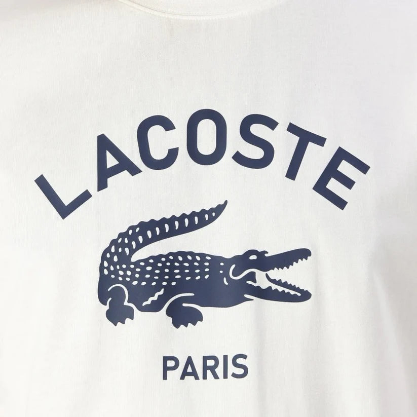 LACOSTE White Tee